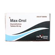 Max-Drol [Oxymetholone 50mg 50 pills]
