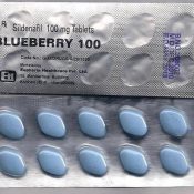 Blueberry 100 mg x 300 pills